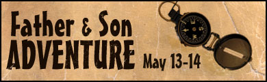Father & Son Adventure, May 13-14, 2011
